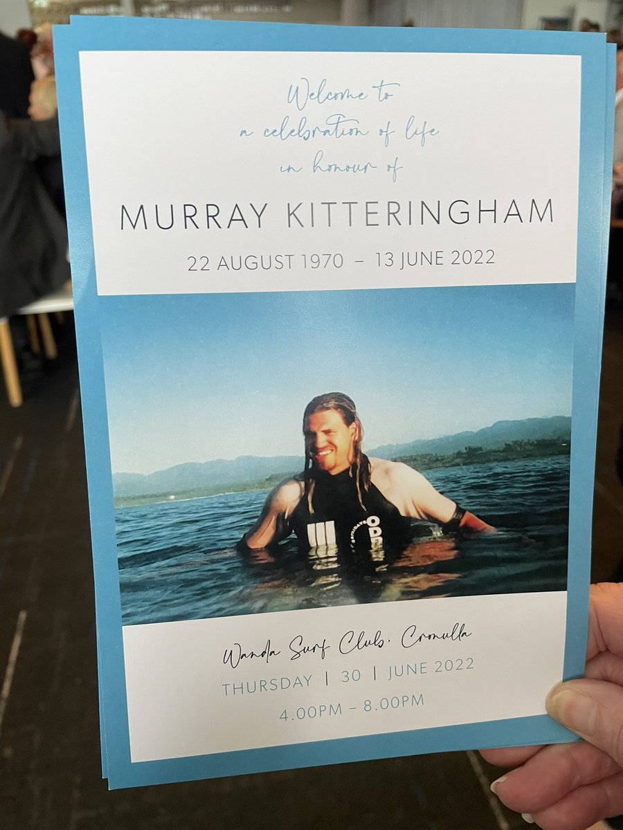 Today we celebrated Murray’s life. We’re all better to have known you & worked with you, Murray. Your passion for public education was present in all that you did. You’ve made a difference to the lives of thousands of students. Your legacy will continue to be felt. Vale Murray.