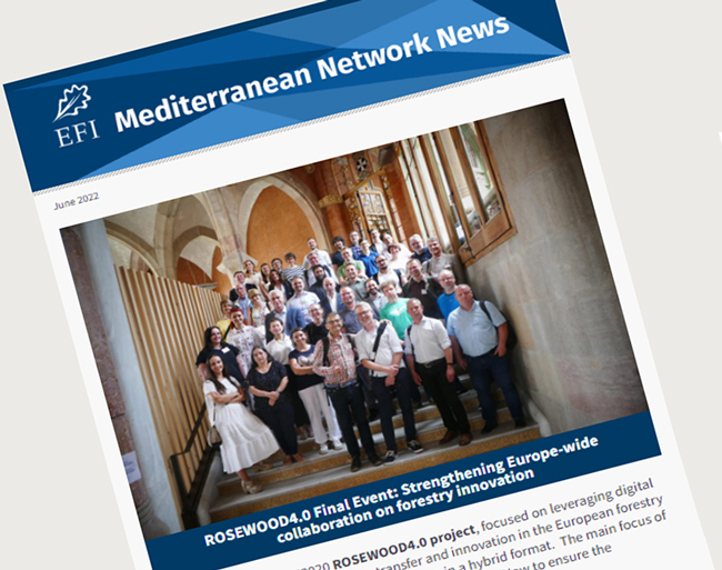 efimedfacility's tweet image. ☀️🔎 EFIMED's June #newsletter is here! Don't miss this edition featuring all the details about the #H2020 @NetworkRosewood Final Event, @SincereForests project finals results and many other project updates, calls &amp;amp; events for this #summer! Enjoy reading! mailchi.mp/efi/efi-networ…