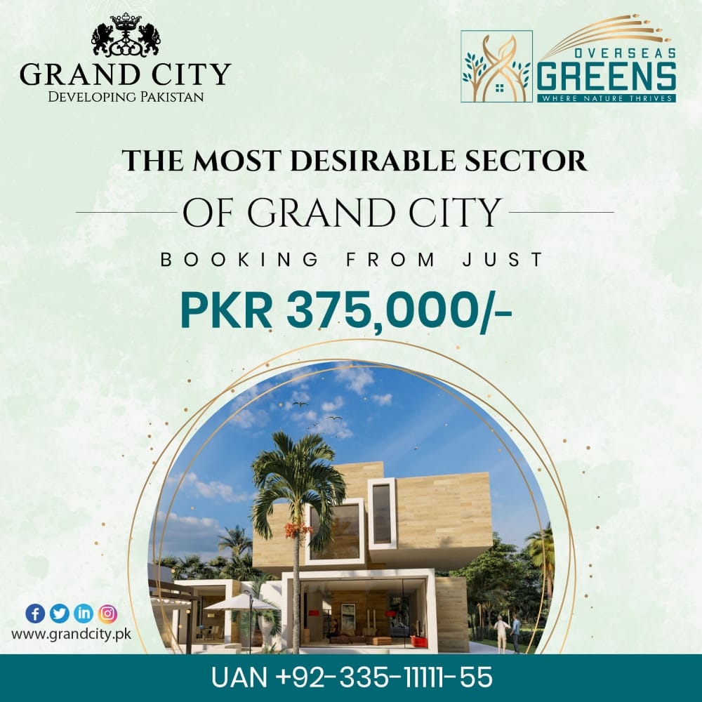 gckofficial's tweet photo. Enjoy A Luxurious &amp; Vibrant Lifestyle in Overseas Greens Sector of Grand City Kharian!
Overseas Greens has multiple stunningly beautiful parks. Residents can particularly enjoy the incredible sport of golf in the mini golf course within the Mini Golf Park. https://t.co/211n3zYT1f