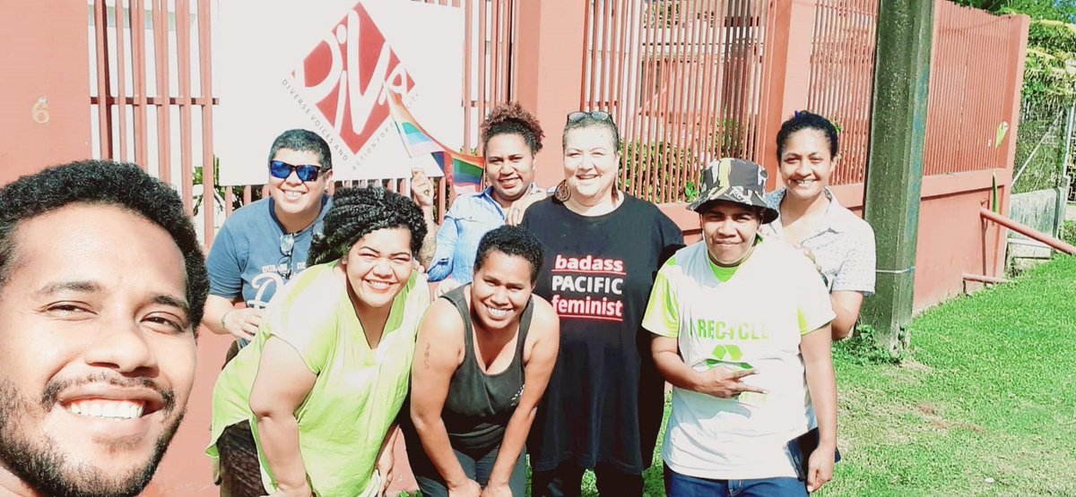 diva4equality's tweet photo. The #DIVAForEquality team excited and ready to open the DHIVE Community Centre in Nadi #Fiji on Saturday 2 July 2022, and to launch our new website!
#DIVAat10 Here we go…next part of the work begins… #FeministPraxis #FeministMovementsMatter https://t.co/hPXjceiRz2