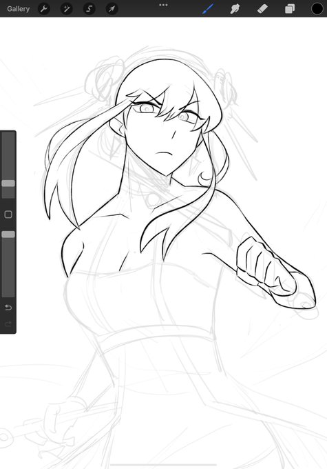 been a while since i drew on my ipad 😮‍💨 