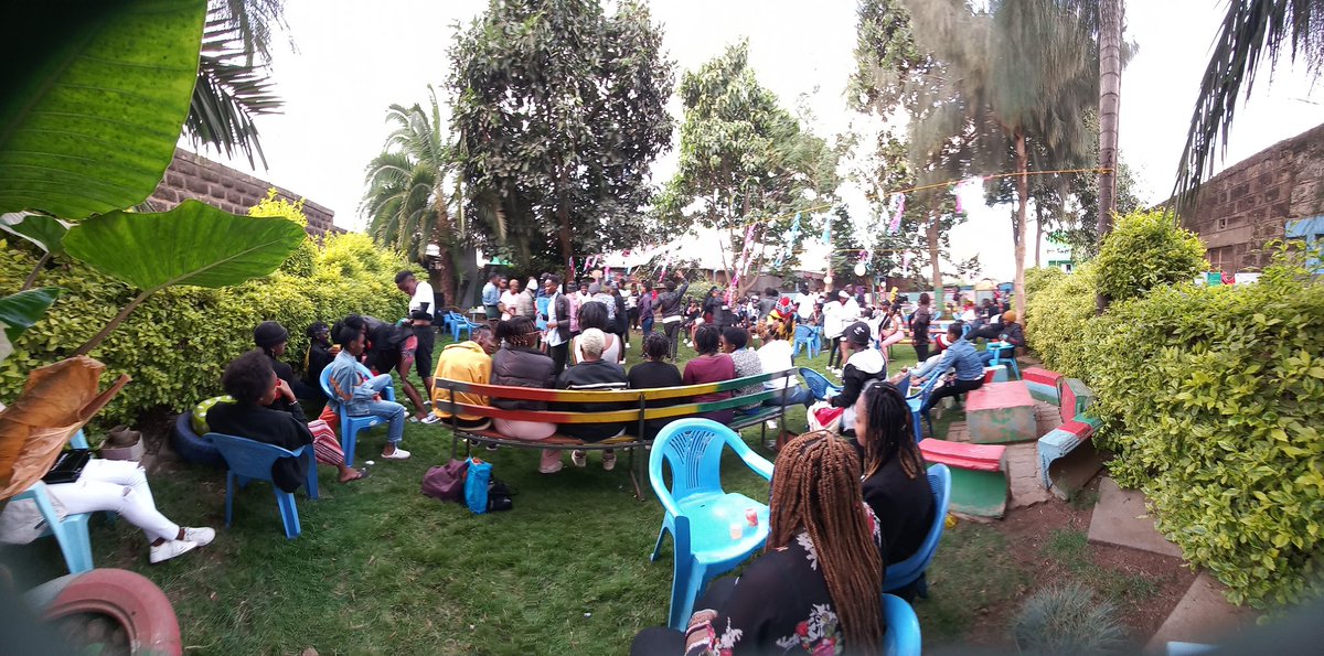 pridekenya2022's tweet photo. We held a Pride Fest in Dandora today and over 200 queers showed up!!! 

We are thankful for all the tickets you've bought during Pride Month as they've fully funded a Queer Mtaani Pride Fest🥳🥳

You have all helped us spread queer joy today for everyone and we are grateful! 🌈 https://t.co/lozHmN9REl