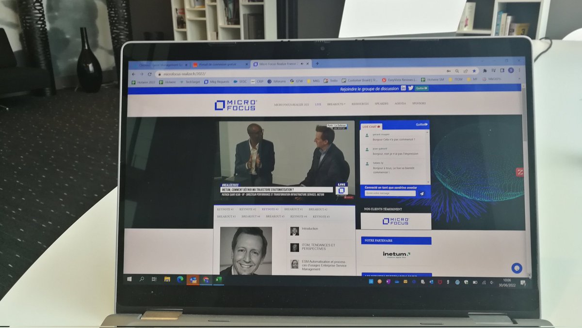 sandrinea's tweet photo. Sur @MicroFocusFr Realize #ITOM Paris @inetum_fra presente comment definir sa trajectoire d'#automatisation https://t.co/GEn1WU9seA
