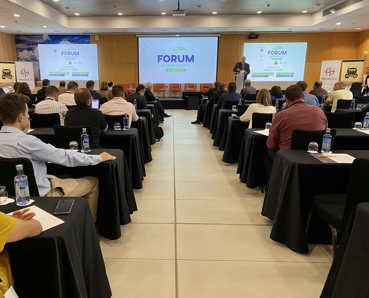 ¡El Fórum Ecotransporte ya está en marcha! 🙌 ¡No te pierdas todos los detalles en nuestra web encamion.com! 👈