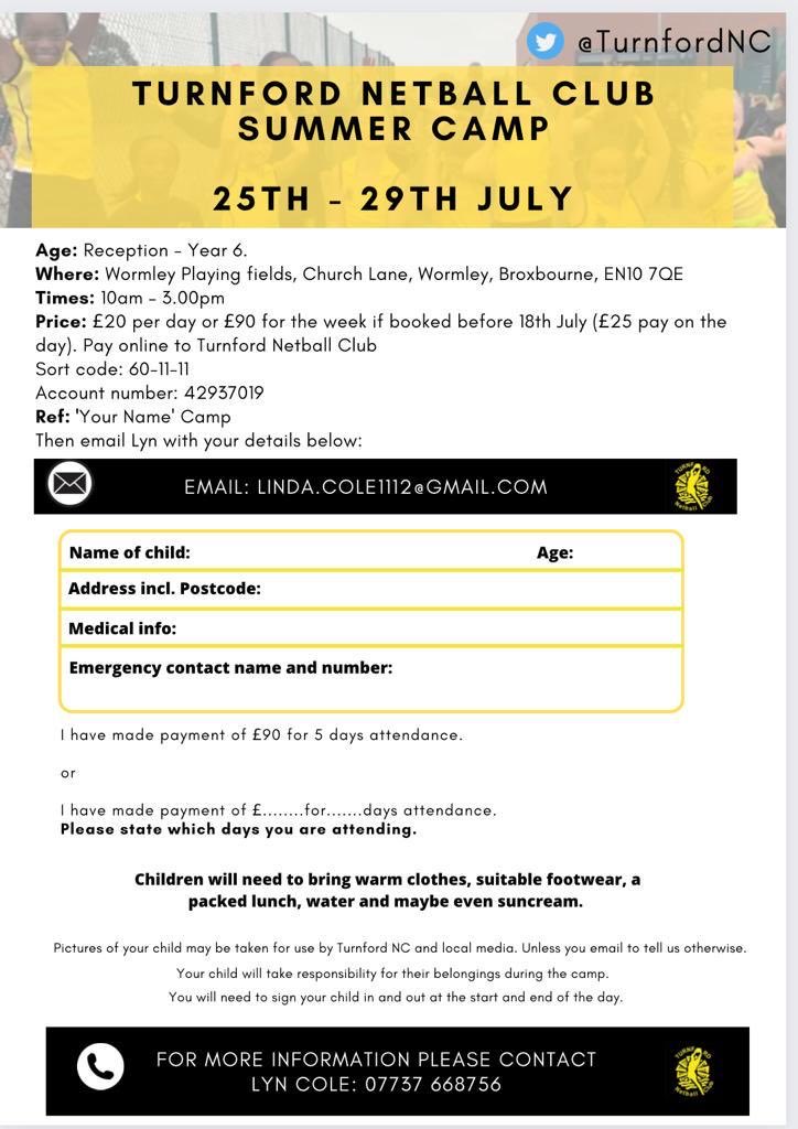 SUMMER CAMP TIME 🎉☀️🎉☀️🎉☀️We would love to see you there!🤩