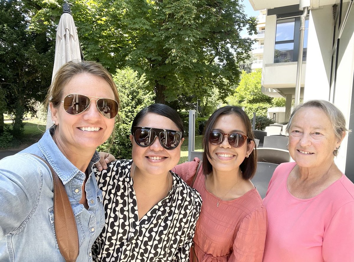 Maica Teves (@maica_teves) on Twitter photo It was so nice to reunite with <a href="/KristinDadey/">Kristin Dadey</a>, <a href="/DalareichP/">Dalareich Polot</a> and Mary in Geneva over the weekend. The best conversations over coffee, croissants, and pastries. I love being around brilliant and inspiring women. Time went by so fast. I hope to see you in Manila! It was so nice to reunite with <a href="/KristinDadey/">Kristin Dadey</a>, <a href="/DalareichP/">Dalareich Polot</a> and Mary in Geneva over the weekend. The best conversations over coffee, croissants, and pastries. I love being around brilliant and inspiring women. Time went by so fast. I hope to see you in Manila!