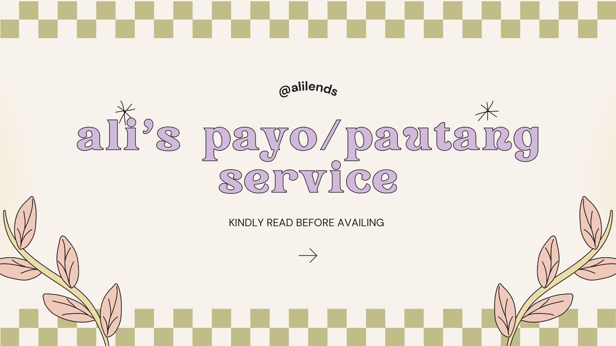 alilends's tweet photo. 🧃- lia’s pautang service ༉‧₊˚.

➳ just send a dm for inquiries 
➳ make a READING habit ! 
➳ follow our terms and conditions ( if you can’t follow terms and conditions automatically = declined ) https://t.co/AX0zKOiyVj
