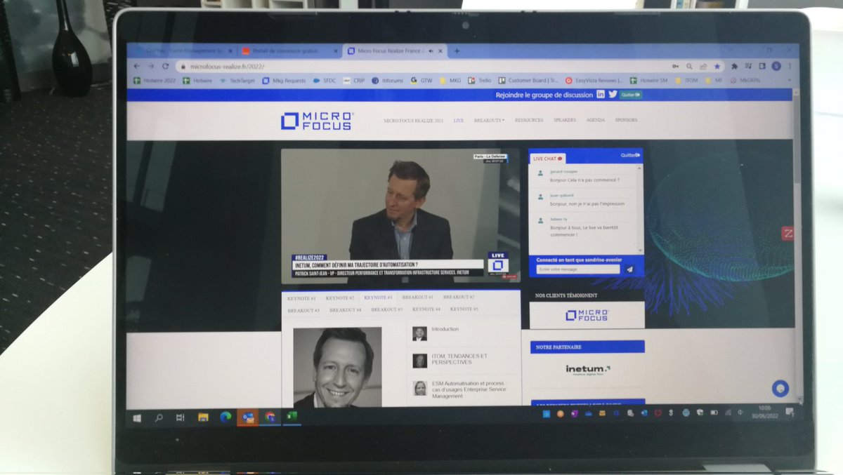 sandrinea's tweet photo. Sur @MicroFocusFr Realize #ITOM Paris @inetum_fra presente comment definir sa trajectoire d'#automatisation https://t.co/GEn1WU9seA