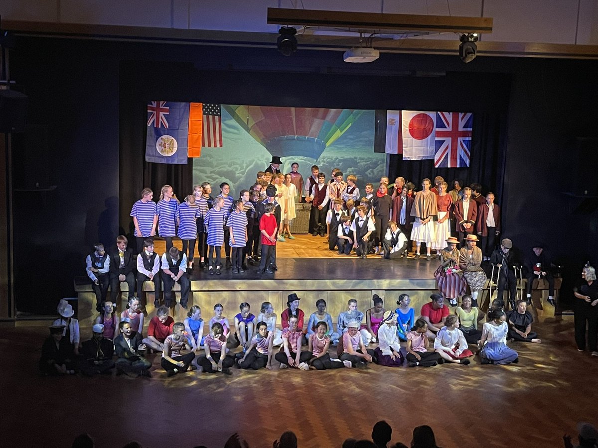 First night of Around the World in 80 Days a rip roaring success! So proud that Team Drama consists of over 100 children from Year 7 and 8 participating, each one shining equally bright!