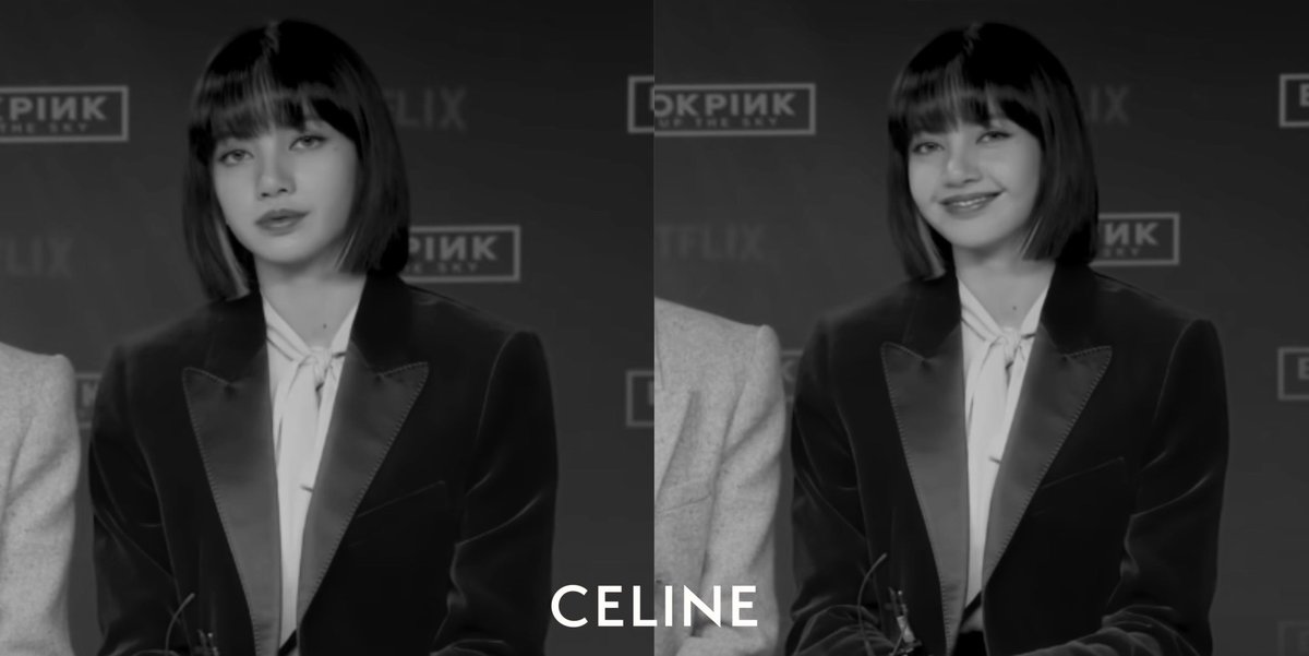 liskookloops's tweet image. jungkook and lisa for CELINE