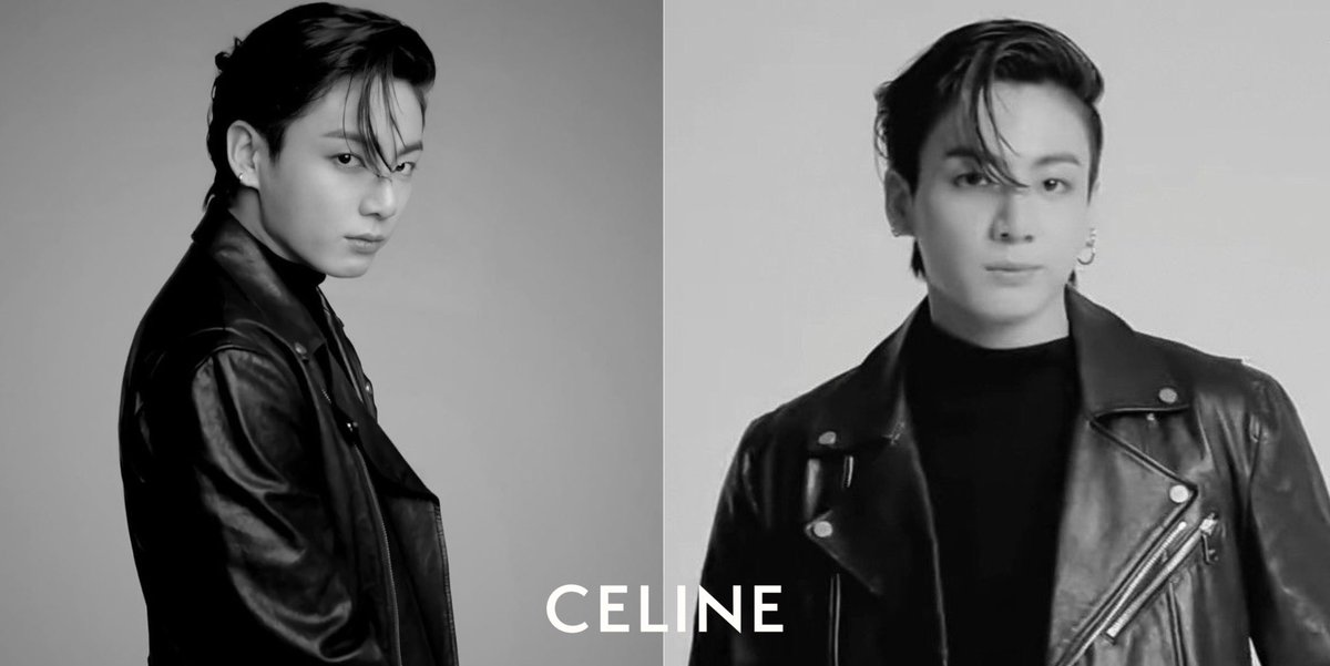 liskookloops's tweet image. jungkook and lisa for CELINE