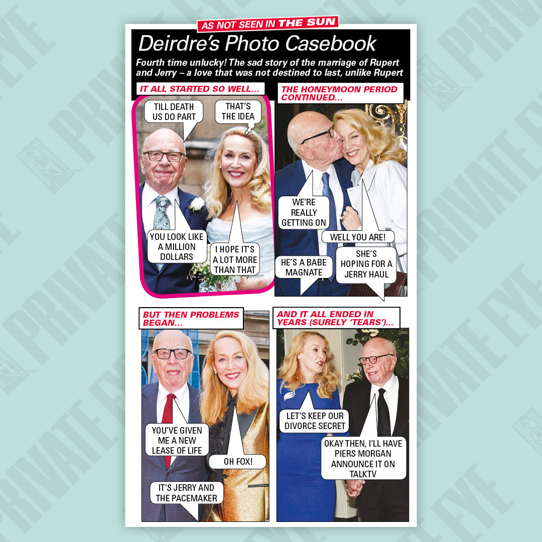 Private Eye Magazine on Twitter "Get the full story the new edition