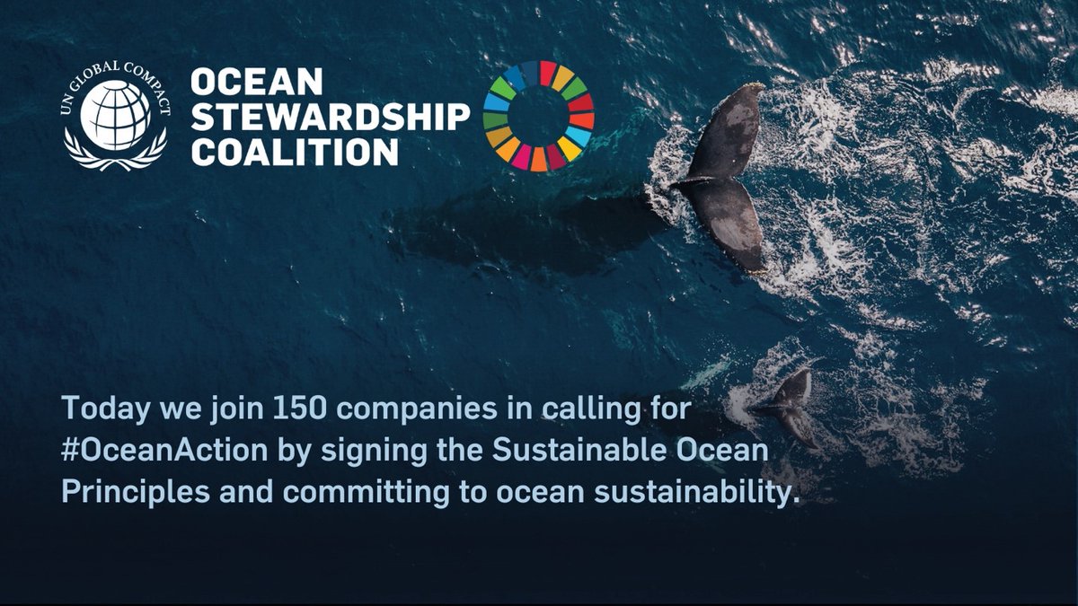 At the Sustainable Blue Economy Investment Forum, a special <a href="/UN/">United Nations</a> Ocean Conference event, Thai Union Group joined 150 major companies in signaling their commitment to a healthy ocean by signing onto the UN Global Compact Sustainable Ocean Principles.

#blueeconomy #sustainability