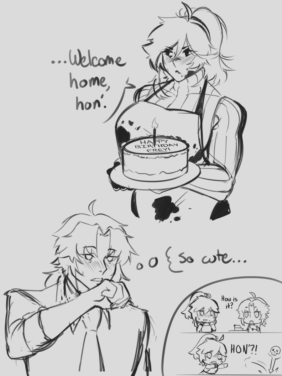 Happy birthday to my sweet boy Frey! #OC 