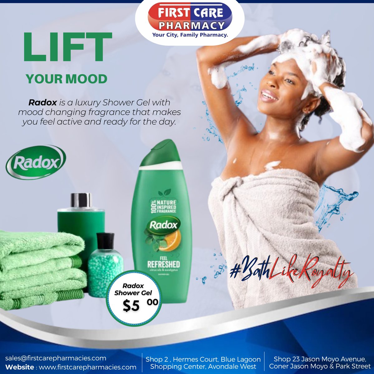 fcpharmacies's tweet photo. LIFT YOUR MOOD WITH RADOX https://t.co/9Thgq16i9Y