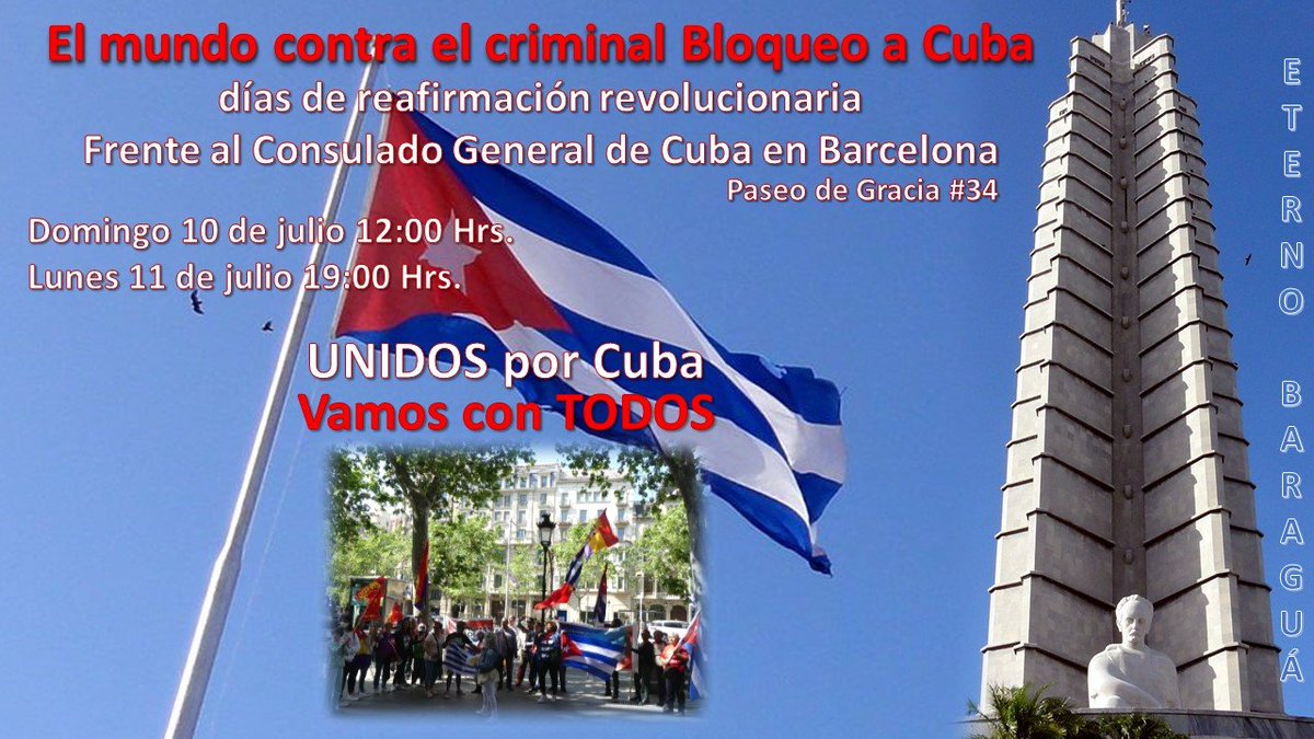 ContreraYamilet's tweet photo. ABAJO EL BLOQUEO CRIMINAL CONTRA EL PUEBLO DE CUBA 🇨🇺 https://t.co/ePgvjvwrri