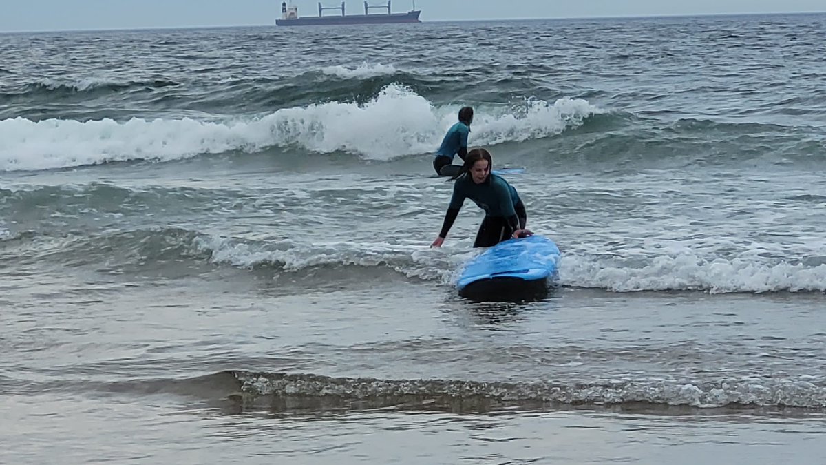 5thDurham's tweet photo. Some of our older Scouts joined the Explorers in surfing last night. I wasn't there but it looks like they had a fun evening. https://t.co/YaCsi9kXtc