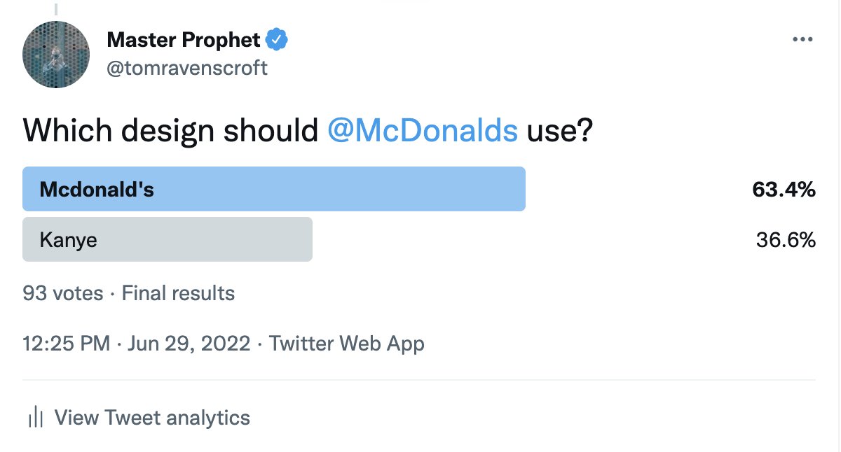 It's official McDonald's should stick to its own branding!