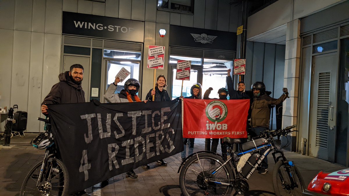 4/ “If drivers from other areas have the same problems, you should know that, united, drivers can get all the rights we deserve!” 

Every time riders take action together and win, our collective power gets stronger and we push up standards for delivery riders everywhere!