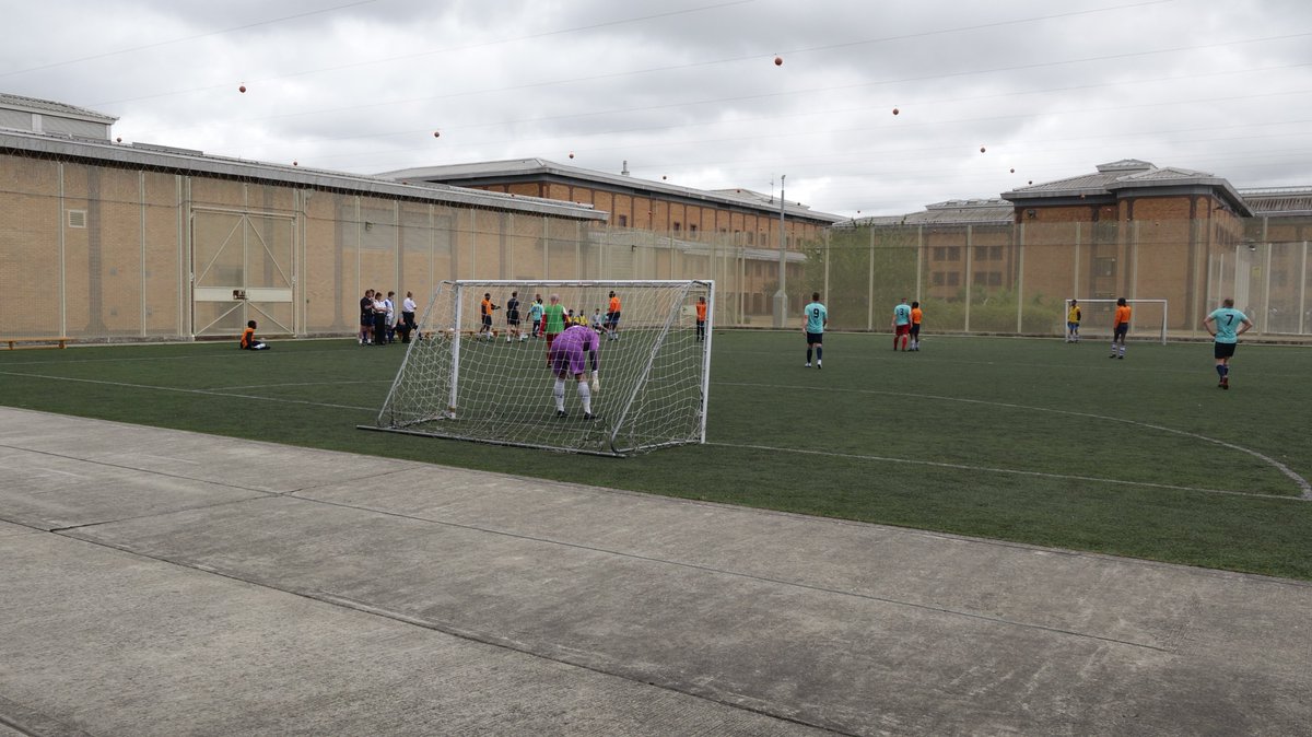 On Wednesday we hosted a fantastic Building Bridges football tournament with teams from HMP Belmarsh staff, HMP Belmarsh prisoners, @HMPIsis staff and Woolwich Police competing. Great skills shown and the cup went to Belmarsh staff!