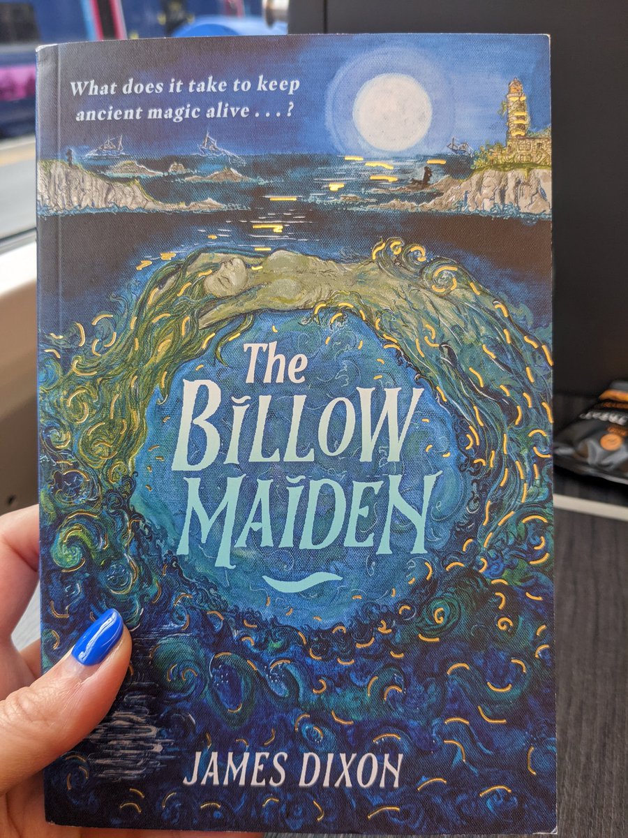 What does it take to keep ancient magic alive? Absolutely stunning cover by <a href="/autumnrosewell/">Tamsin Rosewell</a> for <a href="/James_D_Dixon/">J. D. Dixon</a>'s #MG #TheBillowMaiden out 12th July <a href="/guppybooks/">Guppy Books</a>. Perfect read for my journey home, <a href="/LizScottPR/">Liz Scott</a> 🙂 Review up soon <a href="/MyBookCorner/">My Book Corner</a>