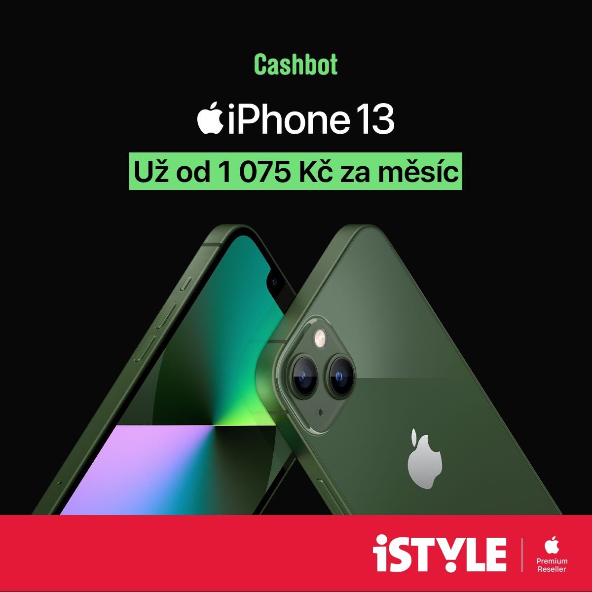 Cashbotem můžeš pohodlně nakupovat online, ale i přímo u nás na prodejně, kde ti rádi poradíme. Vyber si svůj nový iPhone a platbu za něj si odlož nebo rozlož. Zjisti víc 🤖 → istyle.link/bot // #istylecz #cashbot