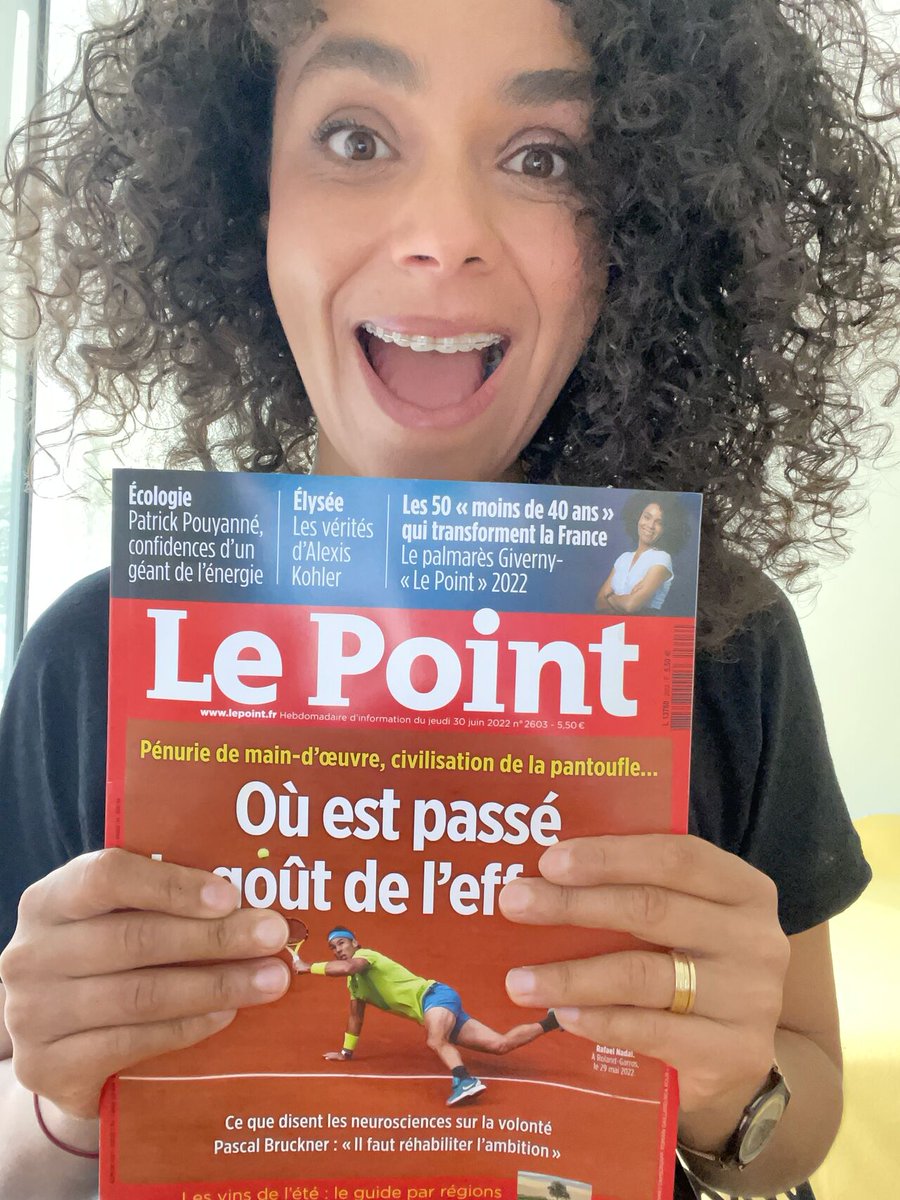 Faire la Une d'un grand magazine, c'est la classe. La partager avec @rafaelnadal encore plus. Vamos <a href="/ameliamatar/">Amélia Matar</a> 👏 🚀
