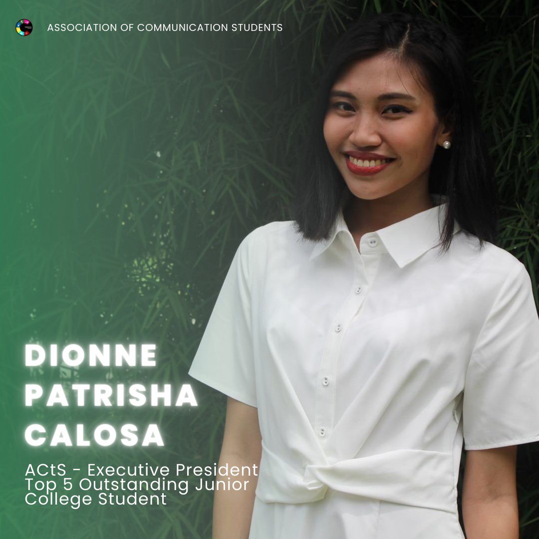 acts_dlsl's tweet photo. The ACtS family sincerely congratulates the three AB Communication students who were finalists in the twelfth DLSL TOJCS.
The whole department is overjoyed and proud to see all of you in your hard-earned success. Once again, congratulations!
#TranscendingLimits
#ACtS https://t.co/MISyrTmswP