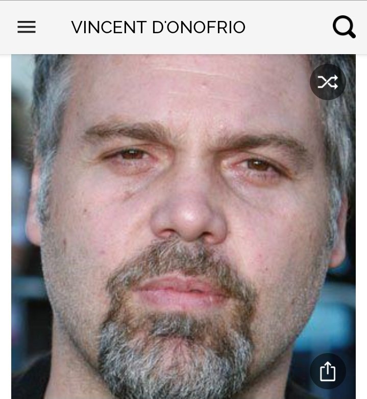 Happy birthday to this great actor.  Happy birthday to Vincent D\Onofrio 