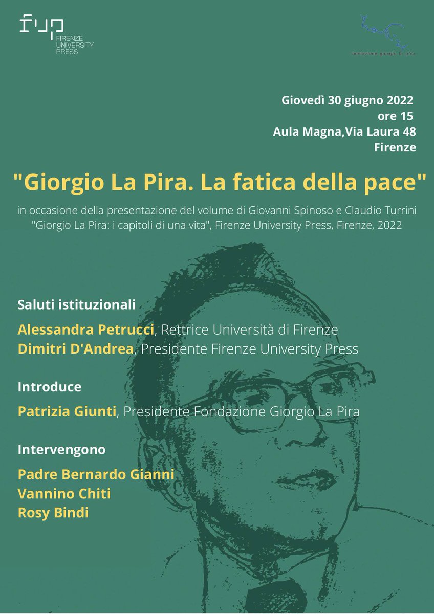 bernardogianni's tweet photo. per #GiorgioLaPira https://t.co/8anZQDJZEn
