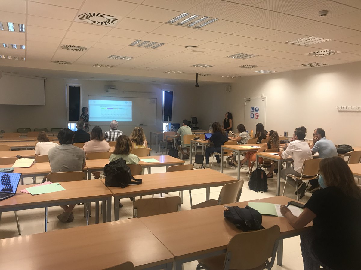 Hoy tenemos Curso ECOE en Fisioterapia  <a href="/Dep_FisioUMA/">Fisioterapia UMA</a> <a href="/CCSaludUMA/">Facultad Ciencias de la Salud</a>  profesores, CIS y tutores clínicos. Formándonos con <a href="/socebrian/">Silvia Ortega-Cebrián</a> <a href="/veronicamlo/">Verónica Méndez Lópz</a> <a href="/SalutUIC/">Facultat de Medicina i Ciències de la Salut</a>. Próximo reto en practicum de Fisioterapia. <a href="/InfoUMA/">Universidad de Málaga</a>
