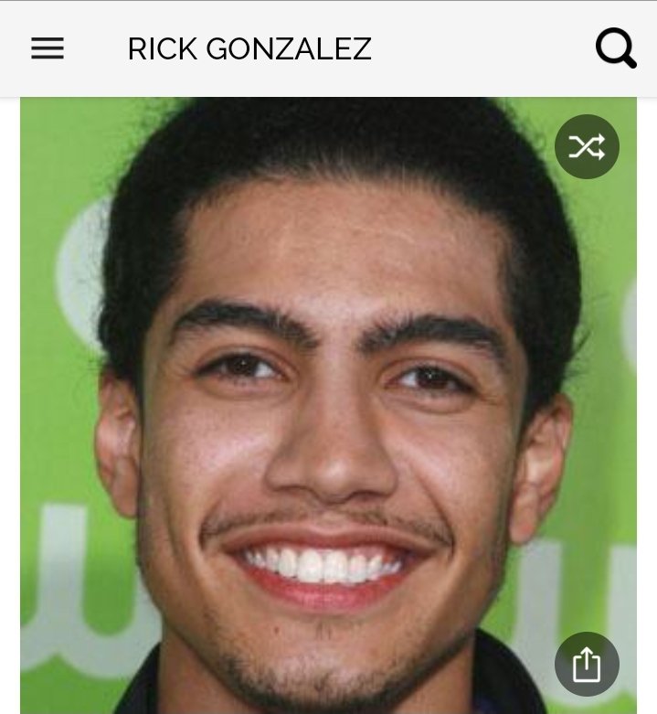 Happy birthday to this great actor.  Happy birthday to Rick Gonzalez 