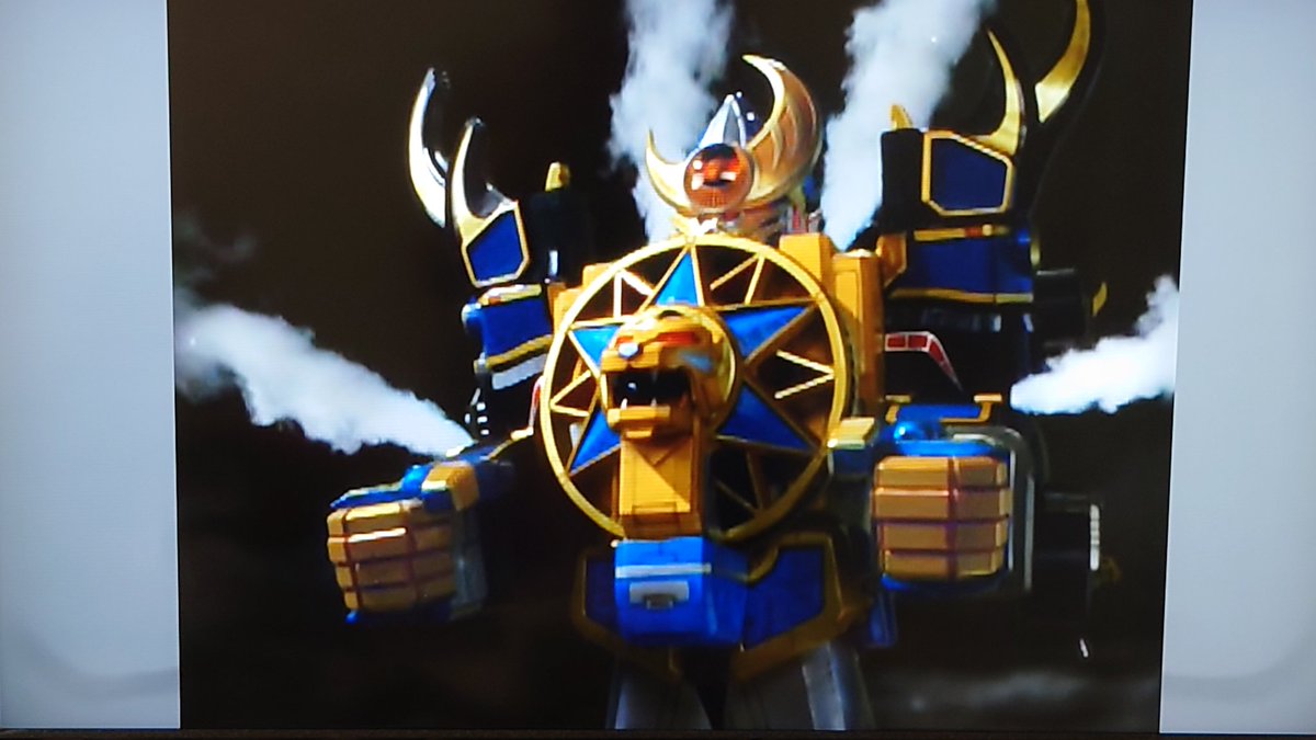 流派超越風雷合体! 轟雷旋風神！推参!! #忍風戦隊ハリケンジャー #忍風