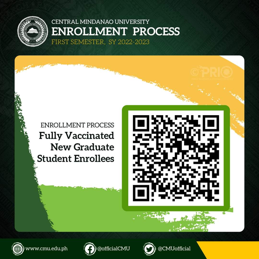 CMU_tweets's tweet photo. ENROLLMENT PROCESS
First Semester, SY 2022-2023

Just scan the QR codes to view the enrollment steps.

#EnrollmentProcess2022 #cmuenrollment https://t.co/iV6ky6deOi