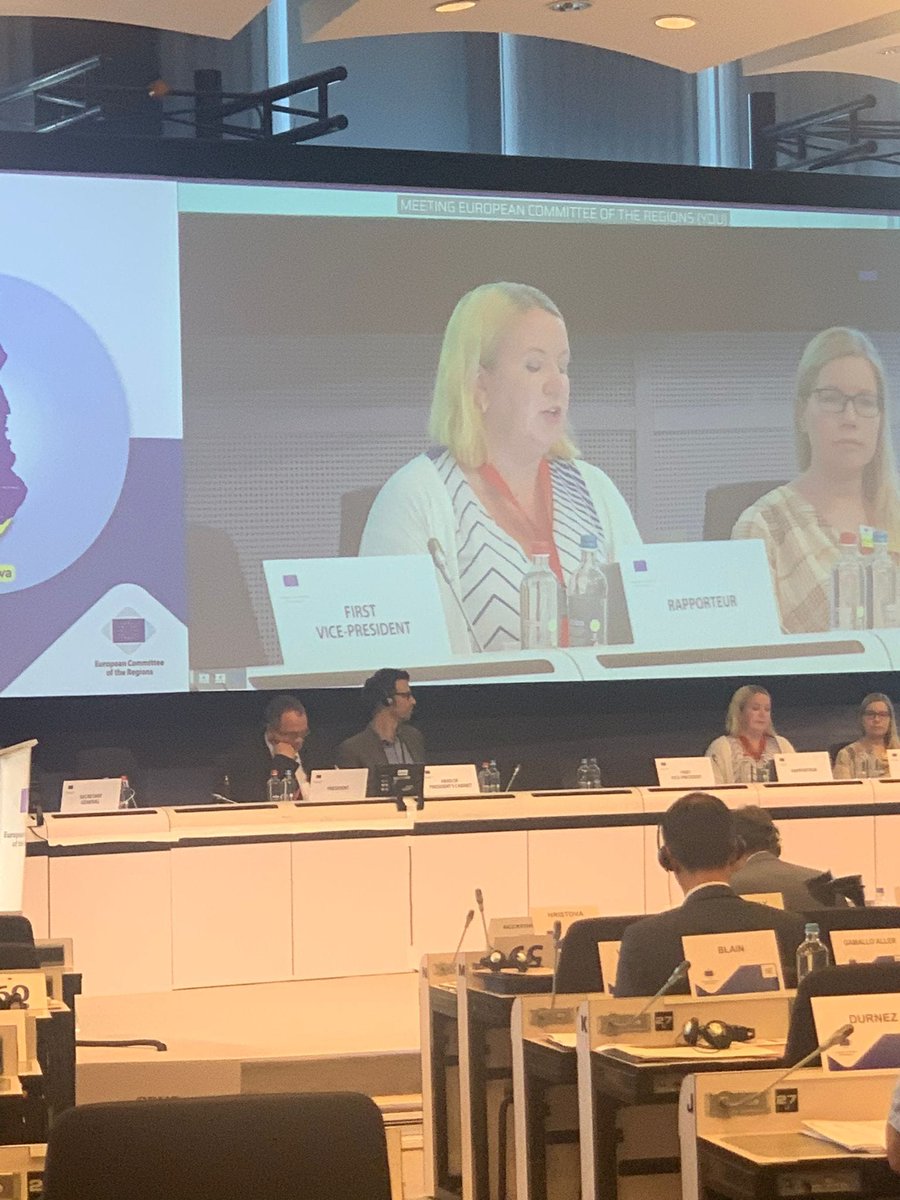 Esittelin <a href="/EU_CoR/">European Committee of the Regions</a> lausuntoni eurooppalainen datasäädös #DataAct jolla luodaan tulevaisuuden pelisäännöt reilulle datan käytölle. Kansalaisen tulee voida hallinnoida omaa dataa.