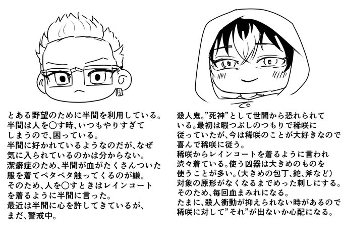 設定的なやつ 