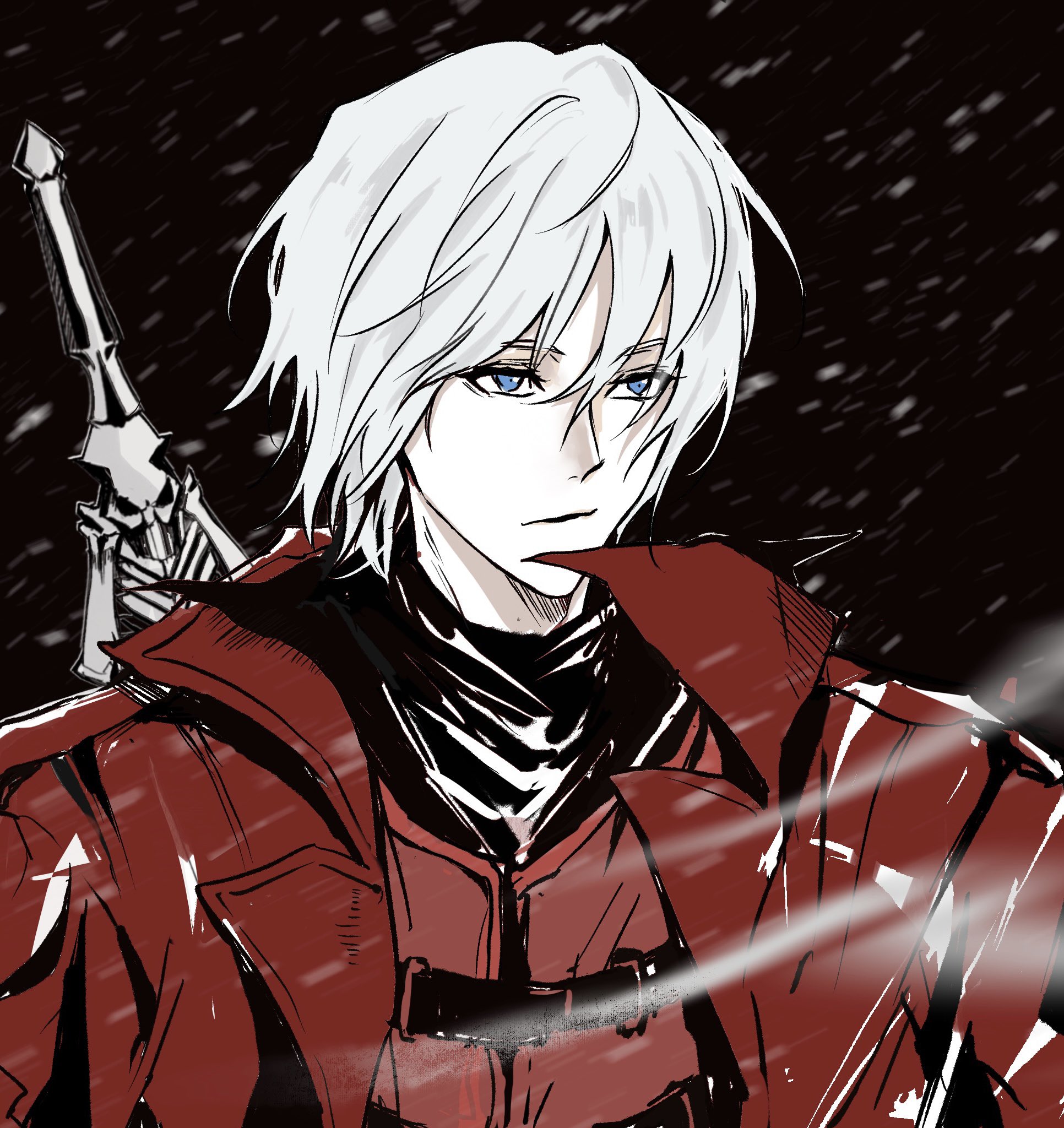 micono🐟 on X: #DMC #Dante As snow  / X