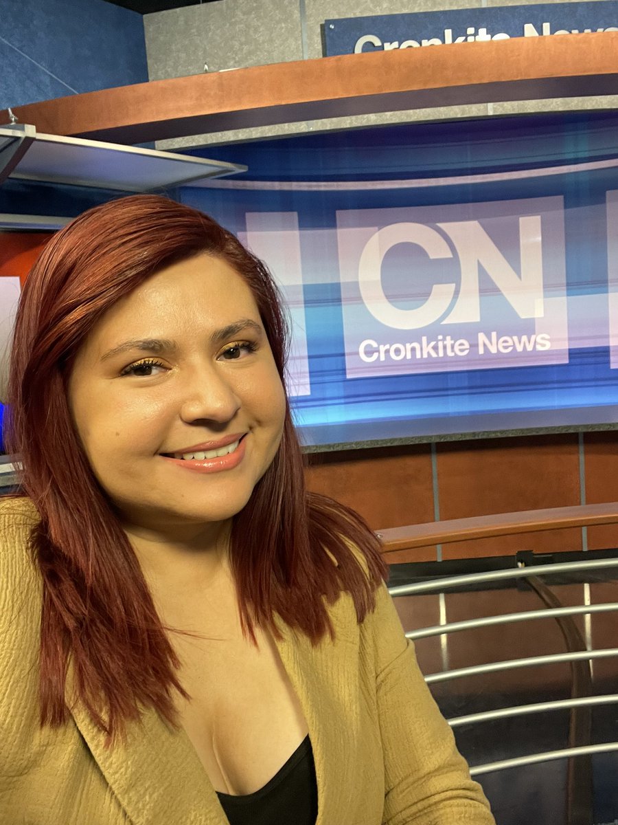 JessicaHMedia's tweet photo. What an honor to be Anchor for @cronkitenews ! Get your daily dose of the latest news, sports and weather on @azpbs at 5:30pm! See you there! 
📺🎙💪🏻

#journalism #news #sports #weather #Phoenix #Arizona 
https://t.co/4Az3tXt3wt https://t.co/JaKBcEUtJS