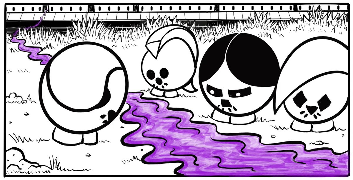 MiloscOriginal's tweet photo. 😎Is it a Graphic Novel? Is it a Video Game? Well, Milosc is both.

It's a tale of four individuals that discover together a post-apocalyptic universe full of odd secrets that we have split into two slices of a Graphic Novel &amp; Video Game. 😋

#indiedev #indiegame #jrpgs #jrpg https://t.co/DhQJqFXxWn