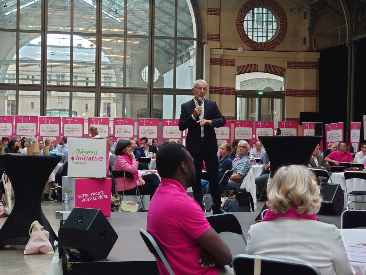 Go pour les retrouvailles du réseau <a href="/InitiativeFR/">Initiative France</a> à l'occasion de l'AG ▶️ 207 associations locales ▶️ 13 coordinations régionales ▶️ 1 coord° nationale ⏩pour accompagner 🚺🚹 en création/reprise partout en France 🔛 93% toujours en activité après 3ans et 38% de 🚺 accompagnées
