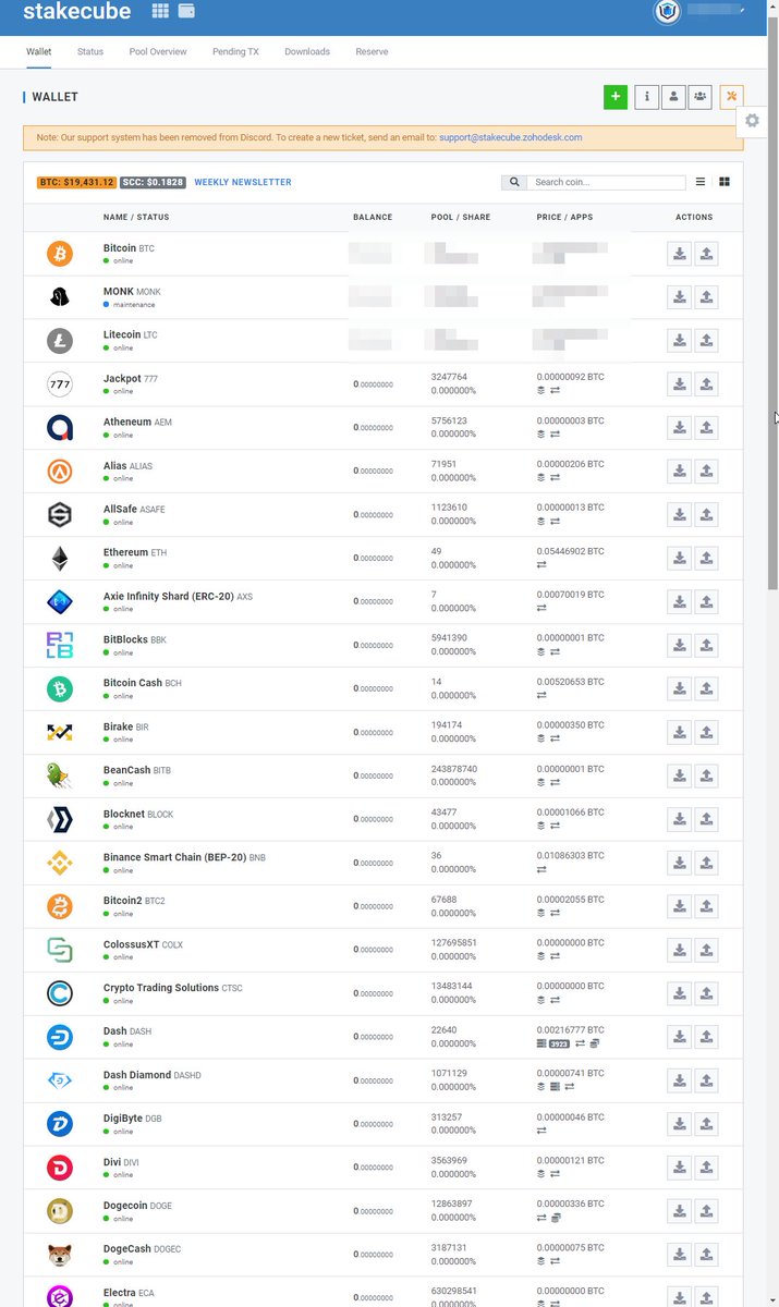 LondonWhale1's tweet photo. .. preparing #StakeCube wallet for the venue place #YumSa, that they can accept all coins listed at SC as payments for drinks and food.
What about #bitcoinlightning? 100% Yes! Will use #BlueWallet for it.
Remember: NO Fiat will be accepted during the #LondonWhale https://t.co/m57OOGyN6M