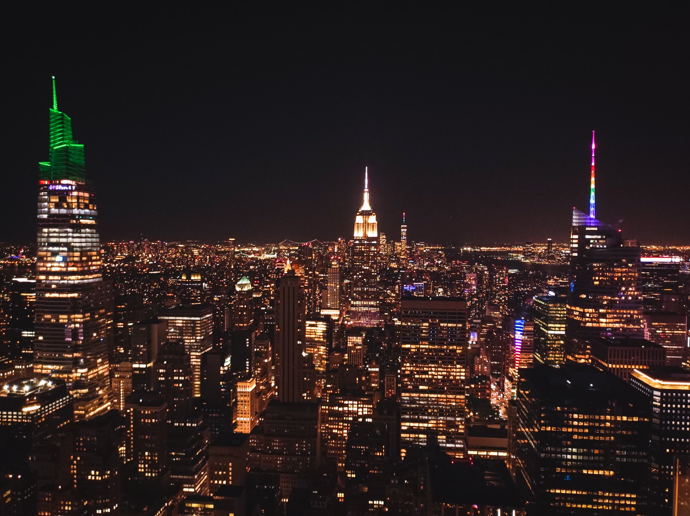 3つ星trip 世界一周夫婦 ニューヨークの夕焼けと夜景が超綺麗だった 世界一周 マンハッタン T Co V5gwn2hphs Twitter