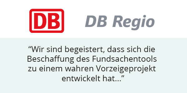 NovaFind's tweet photo. Jährlich kommen mehr als 20.000 Fundsachen in den Regionen von DB Regio Bus zusammen - hier bieten wir eine starke Fundsachenverwaltung! Mehr lesen: https://t.co/wJlN2kP103

#lostandfound #transport #germany #erfolgsgeschichte #fundsachen https://t.co/jleCMwMh4b