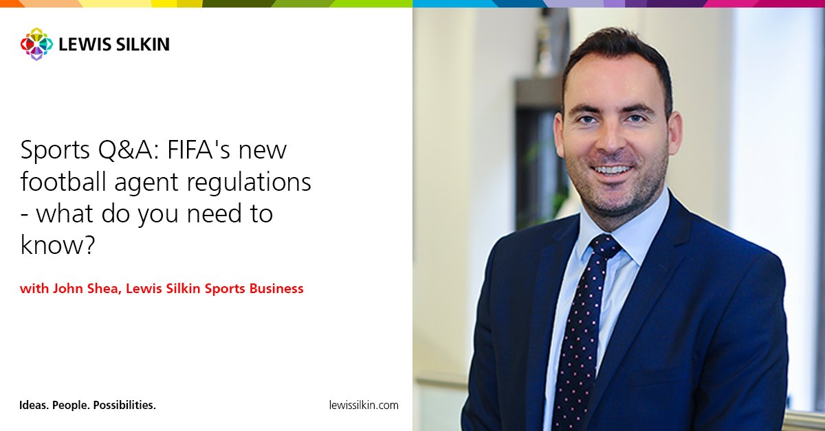 SportsLS's tweet image. #FIFA's new football agent regulations - what do you need to know?
 
In this month’s Q&amp;amp;A, @fc_legal outlines some of the key changes being proposed in order to ensure that agents, clubs, and players are ahead of the game.
 
okt.to/JQUuRn 
 
#sportslaw #sportsindustry