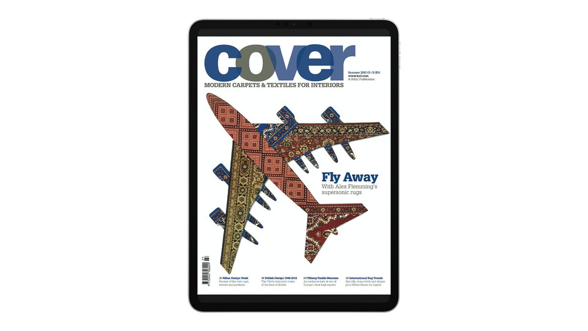 10 years ago, <a href="/COVERMag2005/">COVER Magazine</a>  published its Summer 2012 issue ✈️

Cover feature: The wonderful flying carpets of artist Alex Flemming.

Read the issue here: exacted.me/COVER2012 🧵

#ThisMonthInHistory