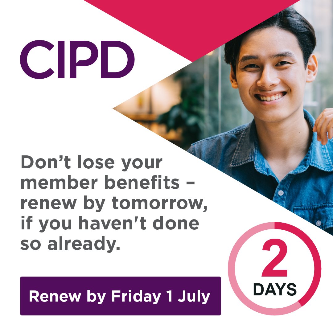 cipdireland's tweet photo. Youโre making the world of work a better place. And weโre so happy to help you do it. ๐
Be part of our exclusive online communities providing you with a place to learn, debate and connect with like-minded professionals!
Renew today: https://t.co/DNdHMdsdlm
#CIPDWithYou https://t.co/kGWord1TQy