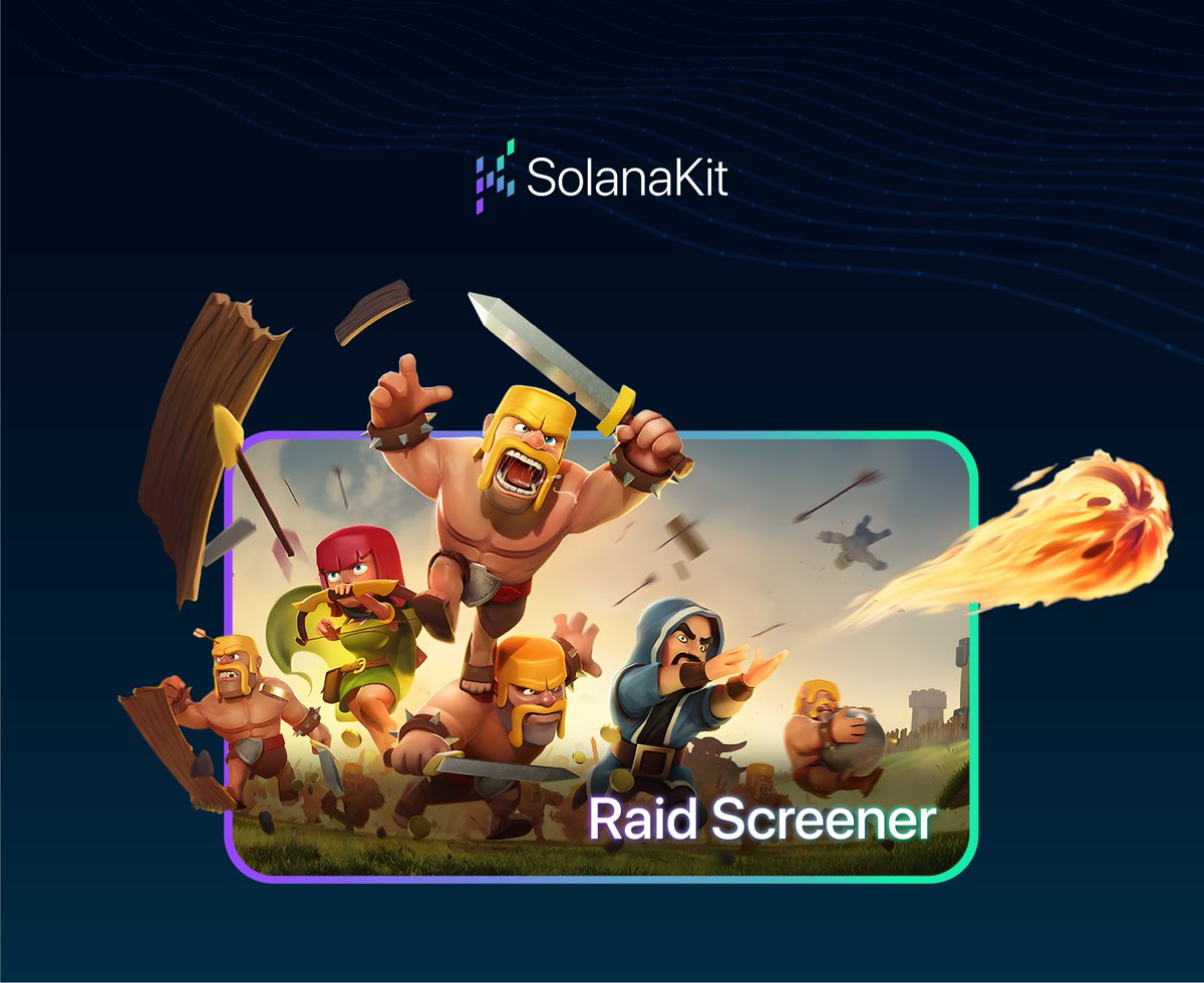 SolanaKit's tweet photo. We are creating a raid screener to find the best raiders on the space. 

We'll publish them together with other screeners at 
https://t.co/ymxstDId24

Tag your favorite projects below 👇 https://t.co/r2wBSRDFQa