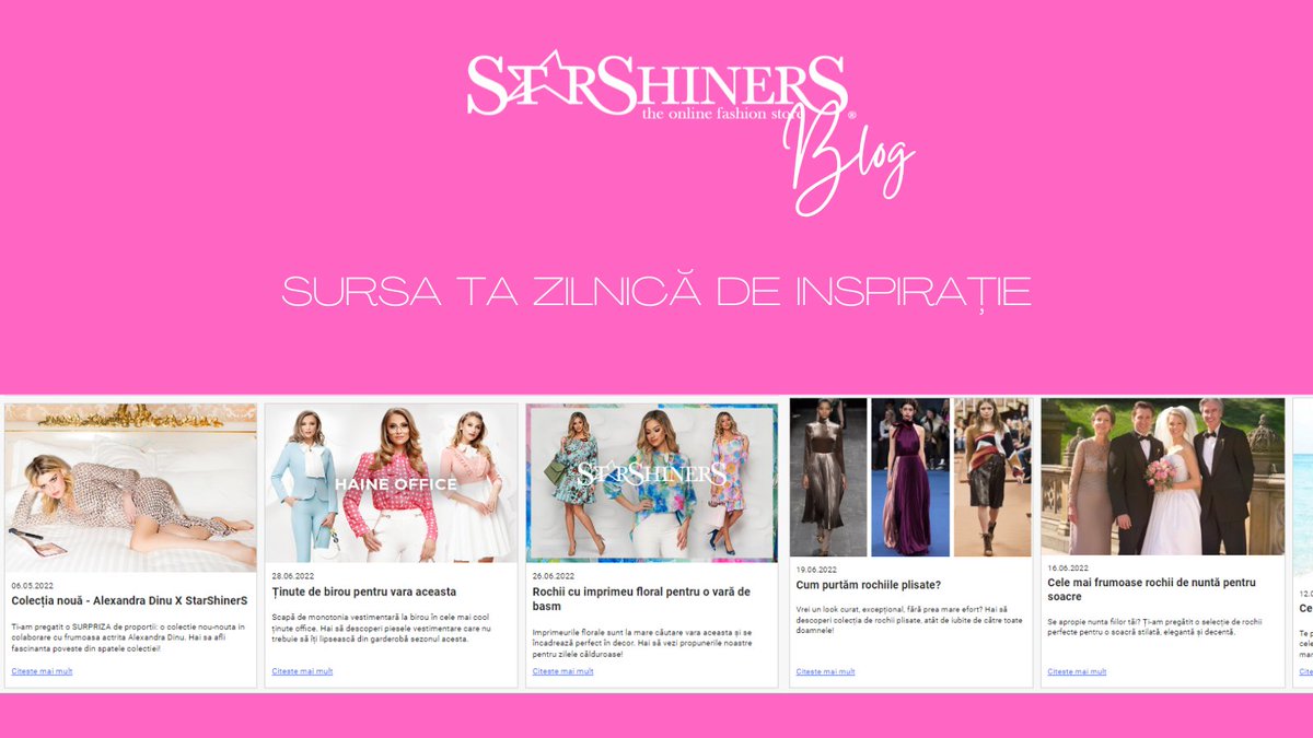 starshiners's tweet image. Alături de tine pas cu pas! 🥰 bit.ly/3a6iZqO 🥳