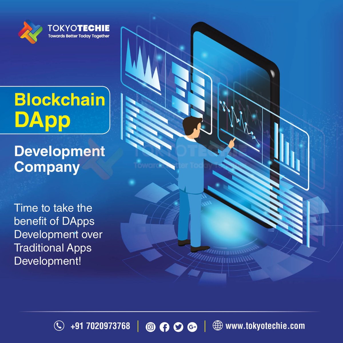 tokyo_techie's tweet photo. Tokyotechie is a popular name in the blockchain world & will assist you to take the benefit of dApps Development over Traditional Apps Development! For Details: https://t.co/lSinQ1hPZA
#NFT #blockchain #blockchaindevelopment #blockchaintechnology #BlockchainDapp #money #bitcoins https://t.co/DvjrJhSpnD