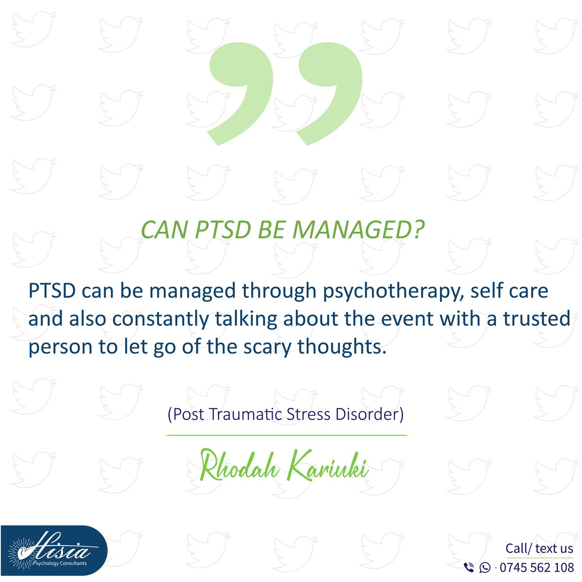 Hisia Psychology Consultants tweet media